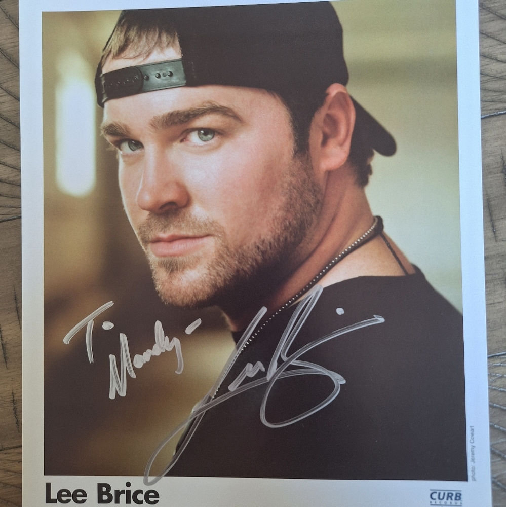 Lee Bryce Autograph